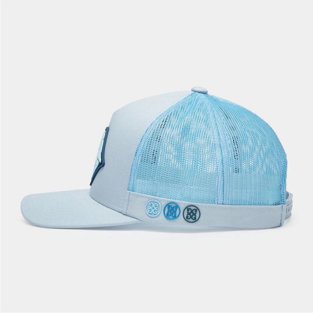 G/FORE GFORE G4 Mother Golfer Trucker Golf Hat Blue NWT Women’s trendy - Picture 3 of 7